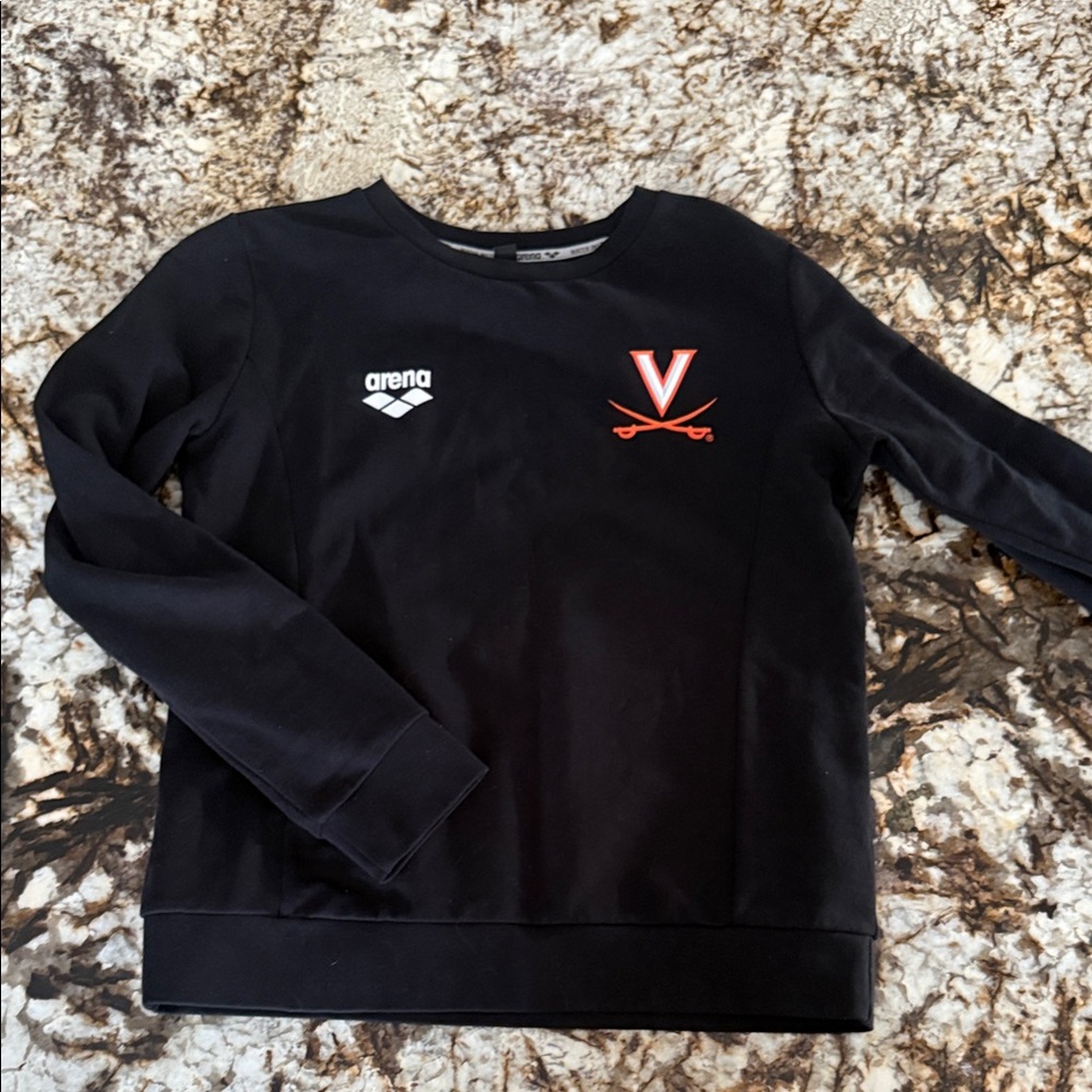 Arena Black UVA SWIM TEAM Sweatshirt